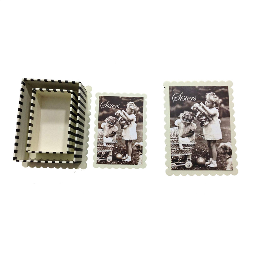 NWOT Sisters Decorative Trinket Boxes Set 2 Boxes